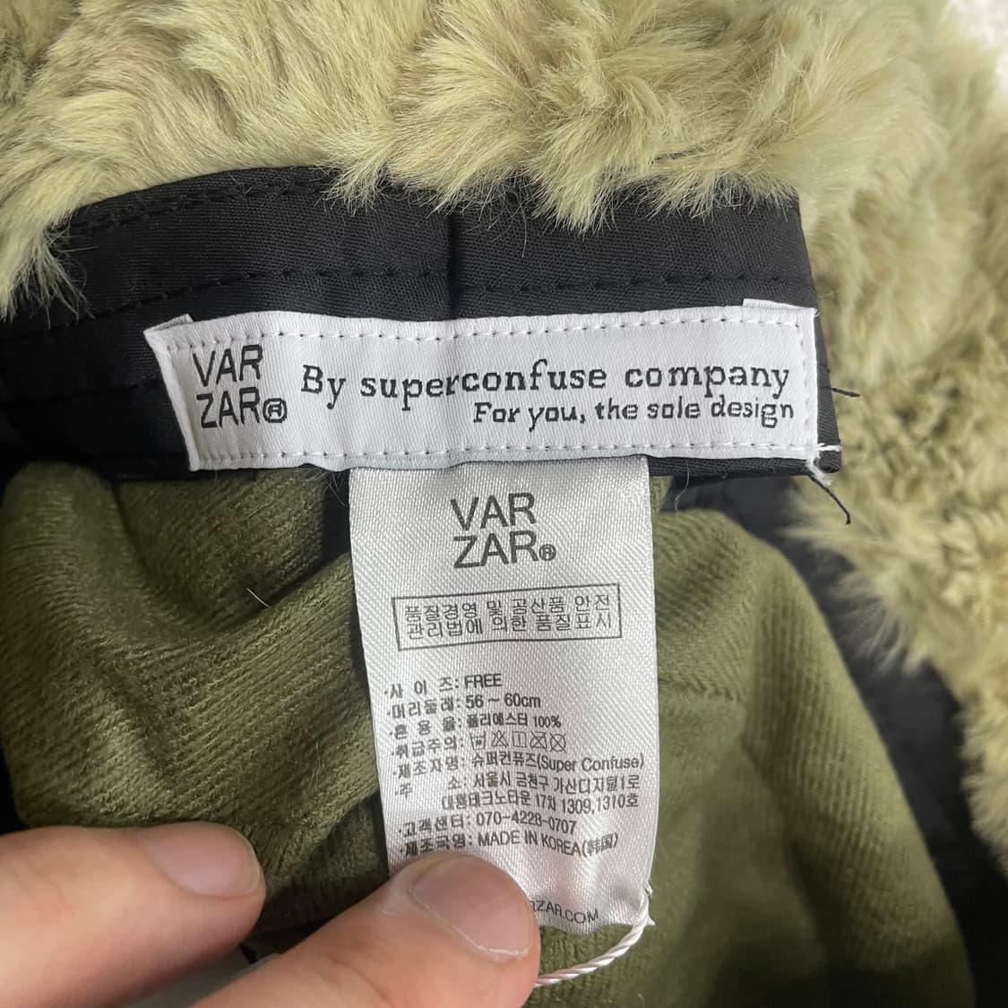 Vazar 퍼 버킷햇 상품이미지3