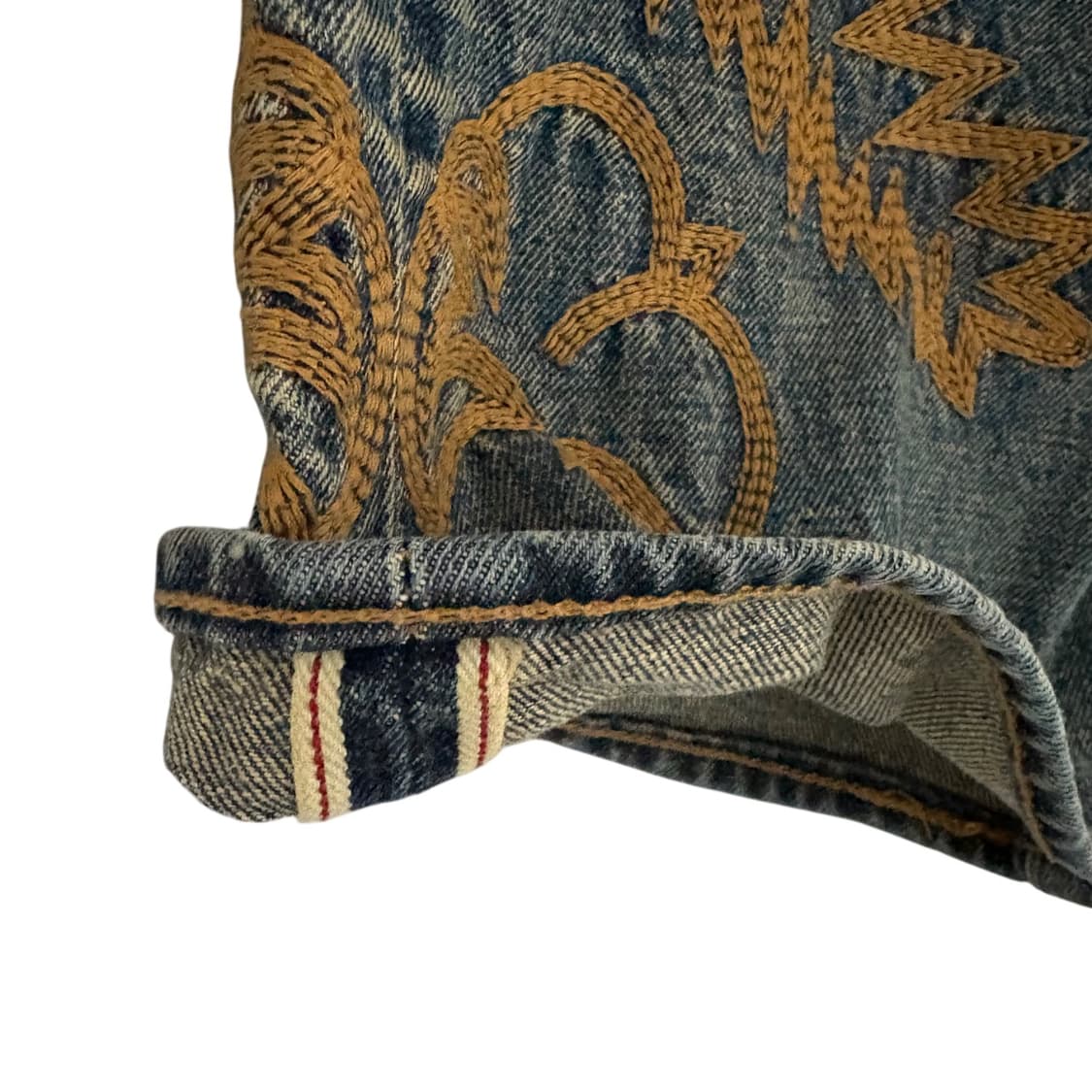 리바이스 데님티어스 콜라보 웨스턴 셀비지 501 데님팬츠 36 x 34 상품이미지4
