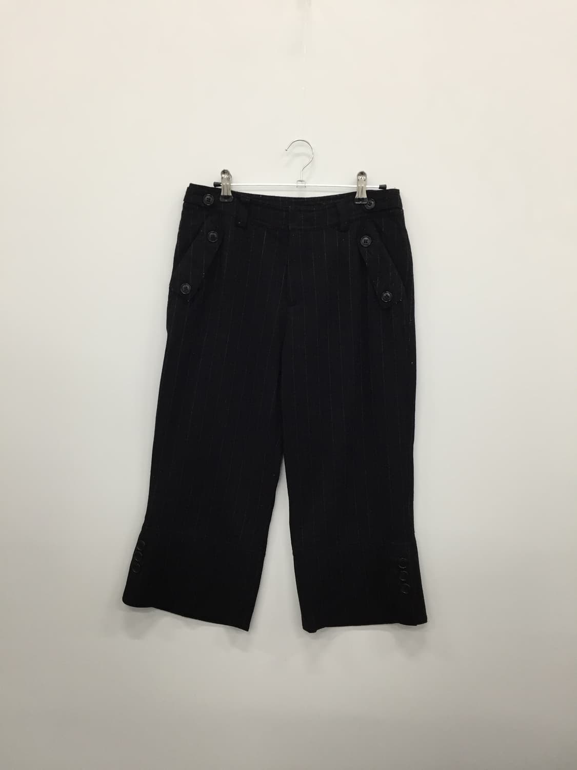 'RENAULT' Wool Check Crop Pants 상품이미지6