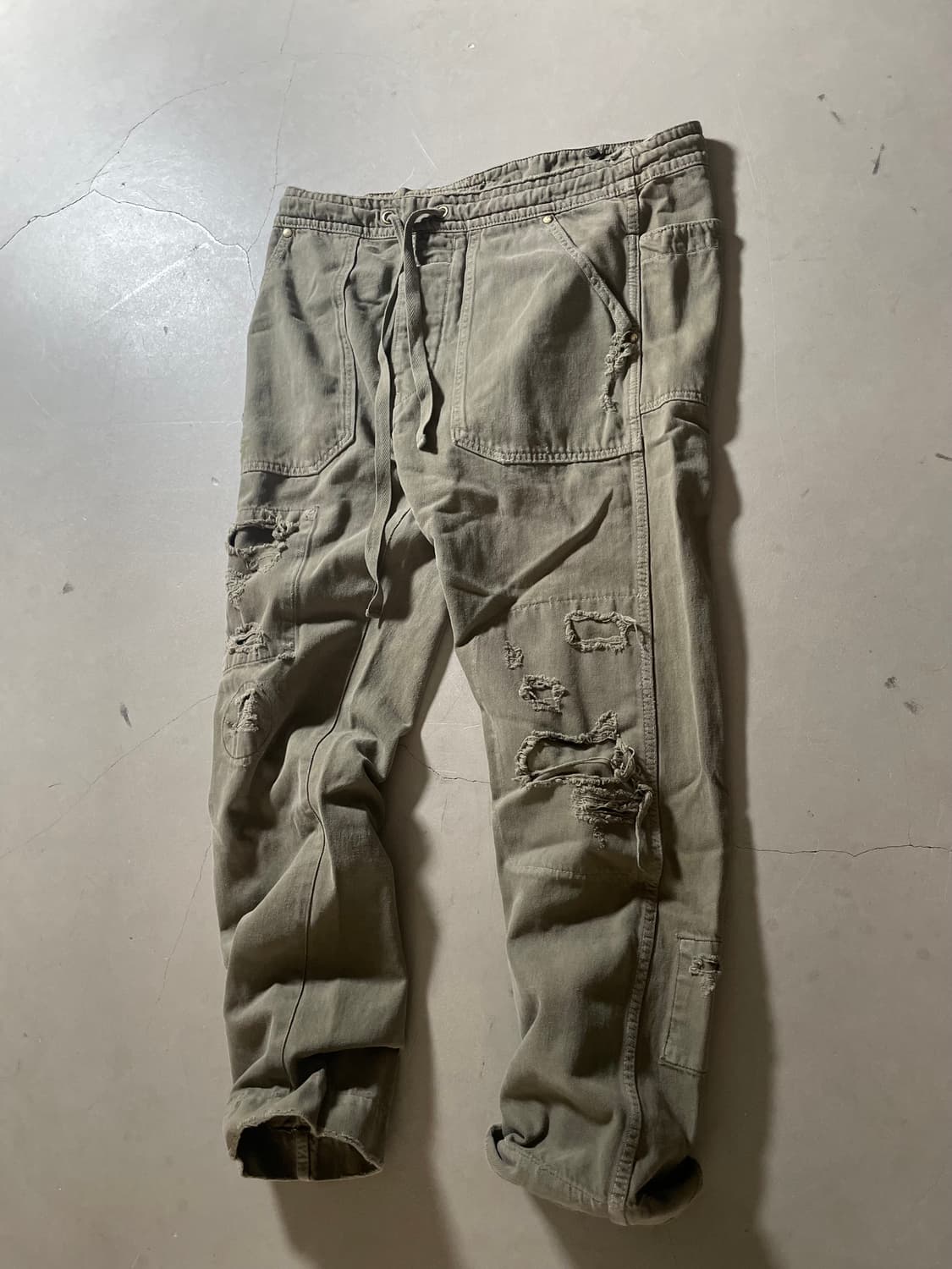 Militaly Distressed Cargo Pants 상품이미지2