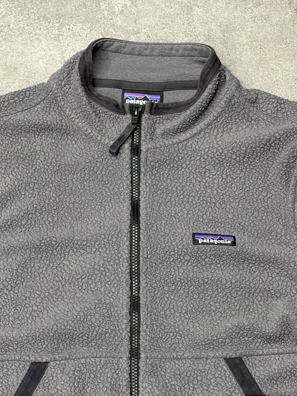 파타고니아 레트로 파일 플리스 자켓 그레이 상품이미지2