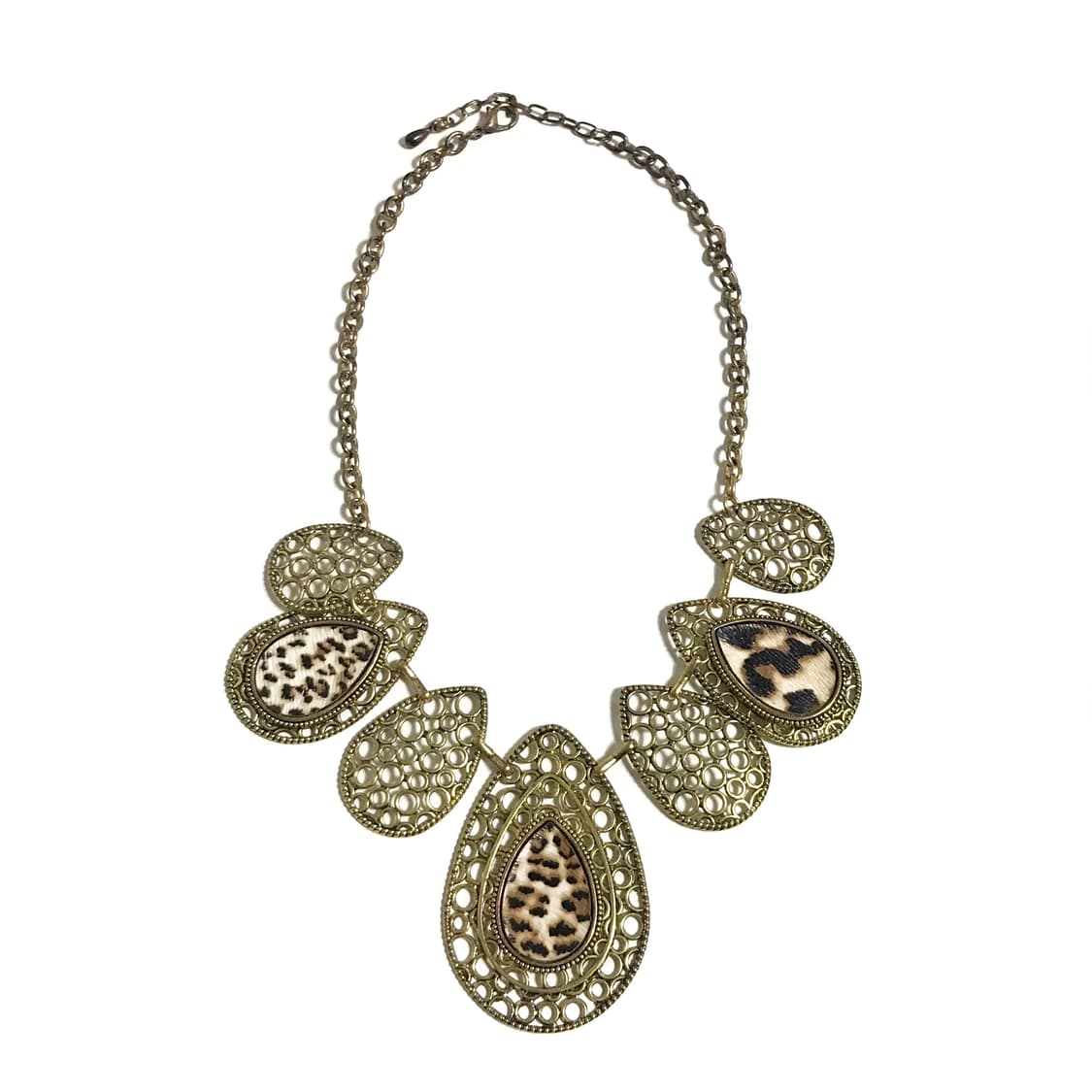 일본 빈티지 목걸이 호피 오네갸루 히메갸루 갸루 엔틱 고스 오리엔탈 상품이미지1