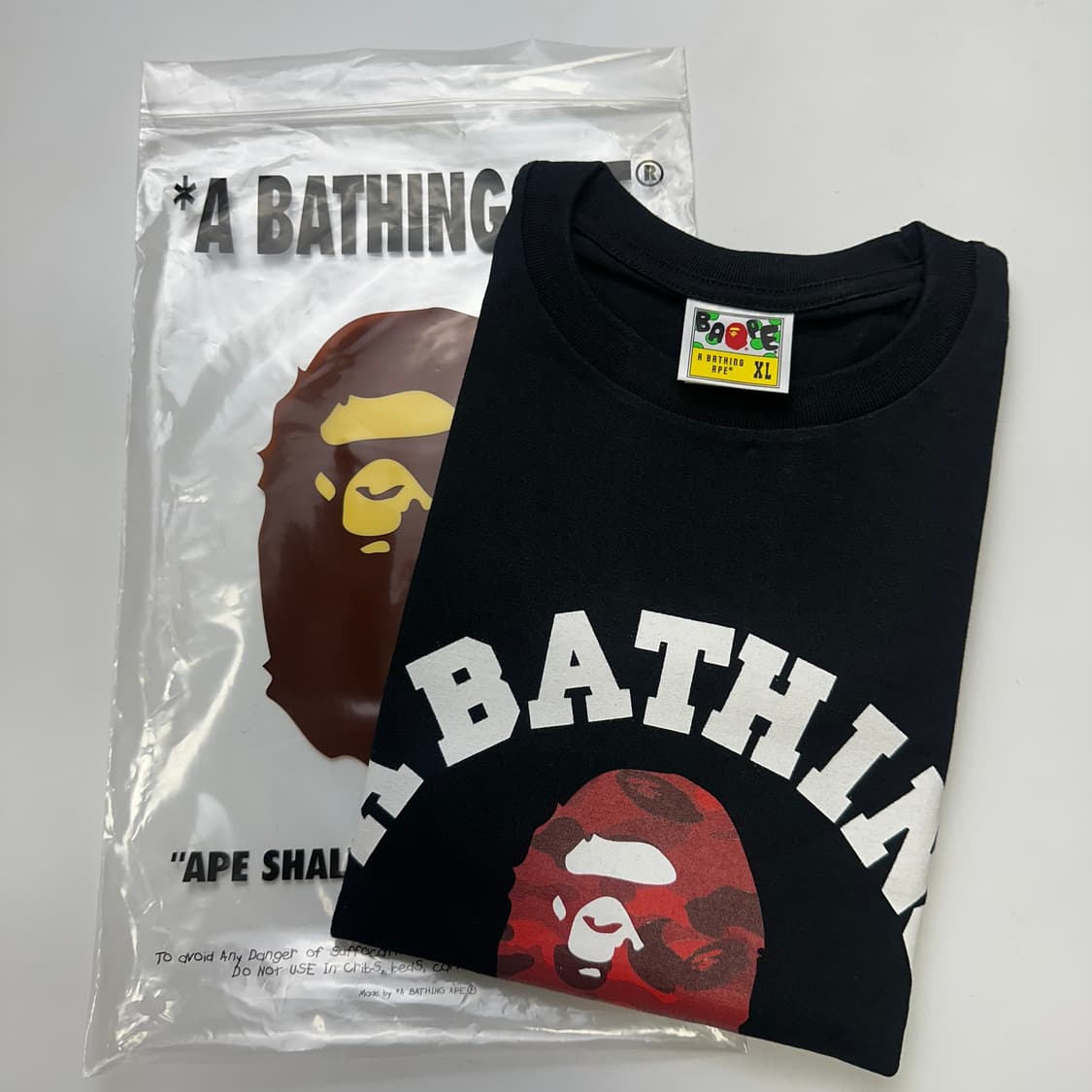 BAPE COLOR CAMO COLLEGE TEE 베이프 티셔츠 상품이미지2