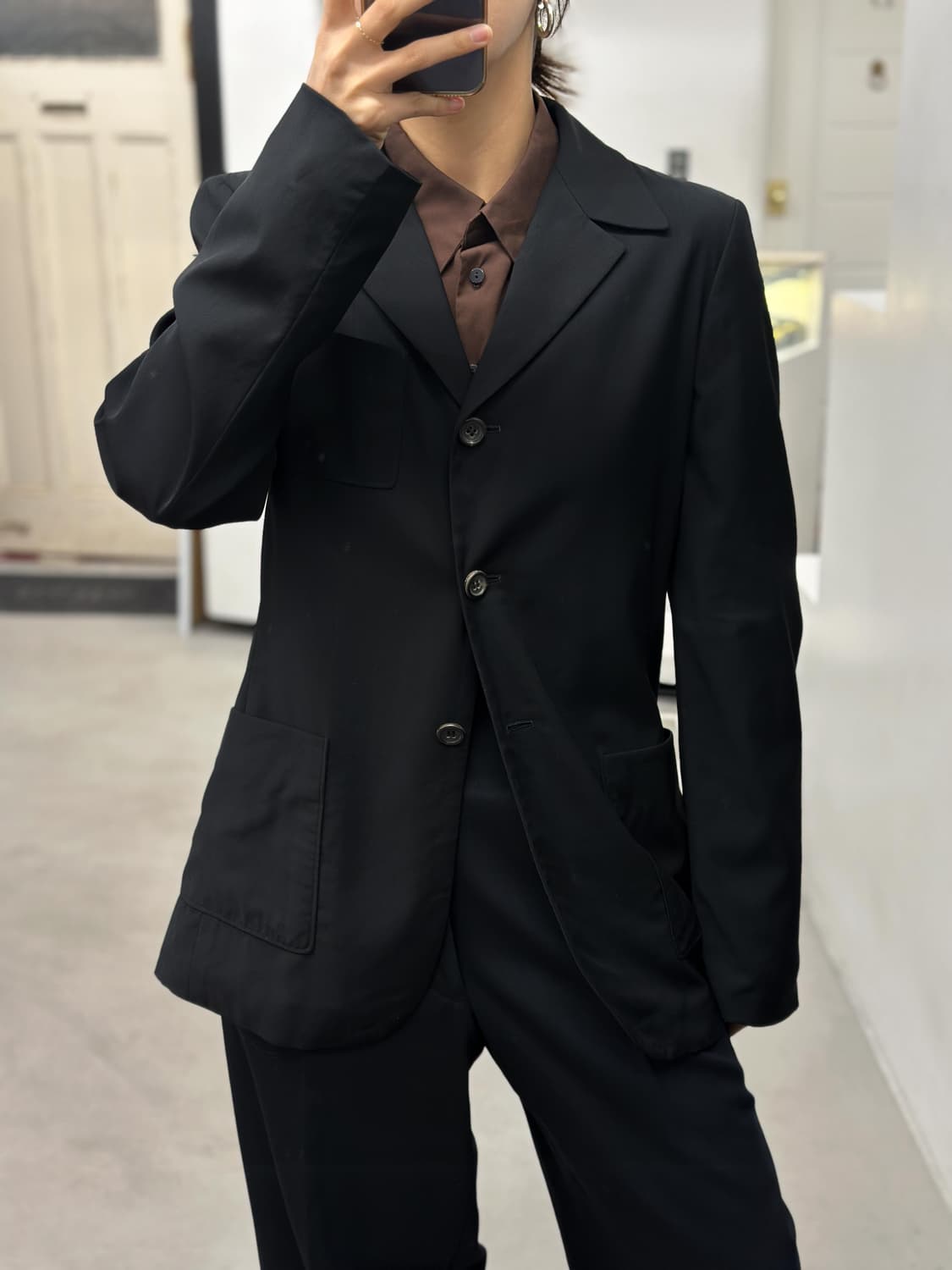 질샌더 블랙 자켓 상품이미지6