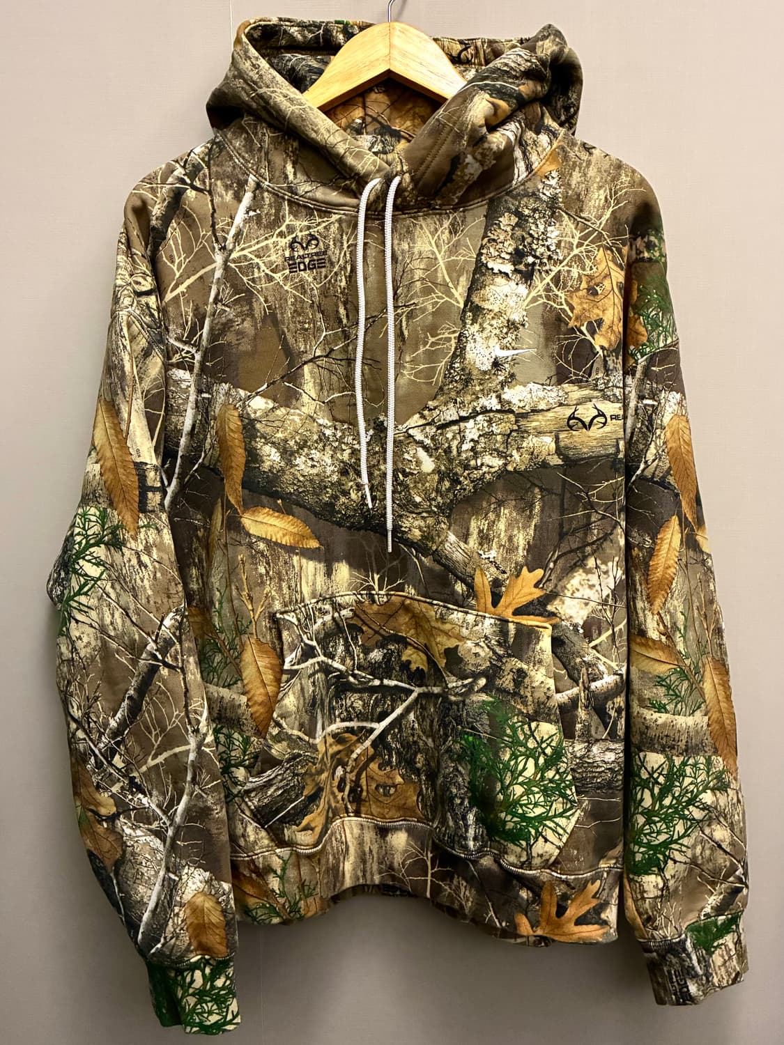 (XXL)나이키 SB 울오버 플리스 리얼트리 프린트 후드티 상품이미지1