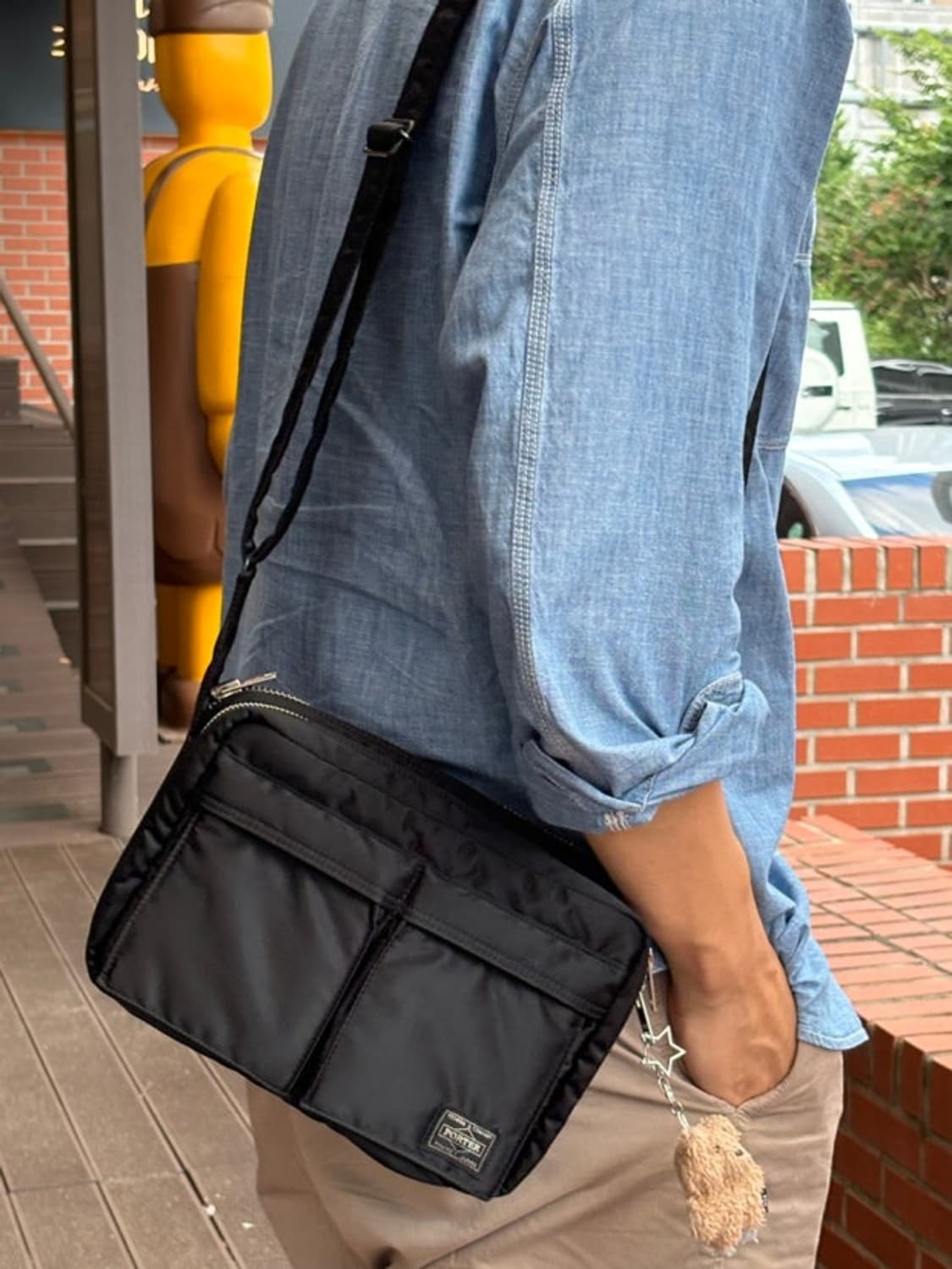 포터 탱커 숄더백 스몰(세제품) 상품이미지1