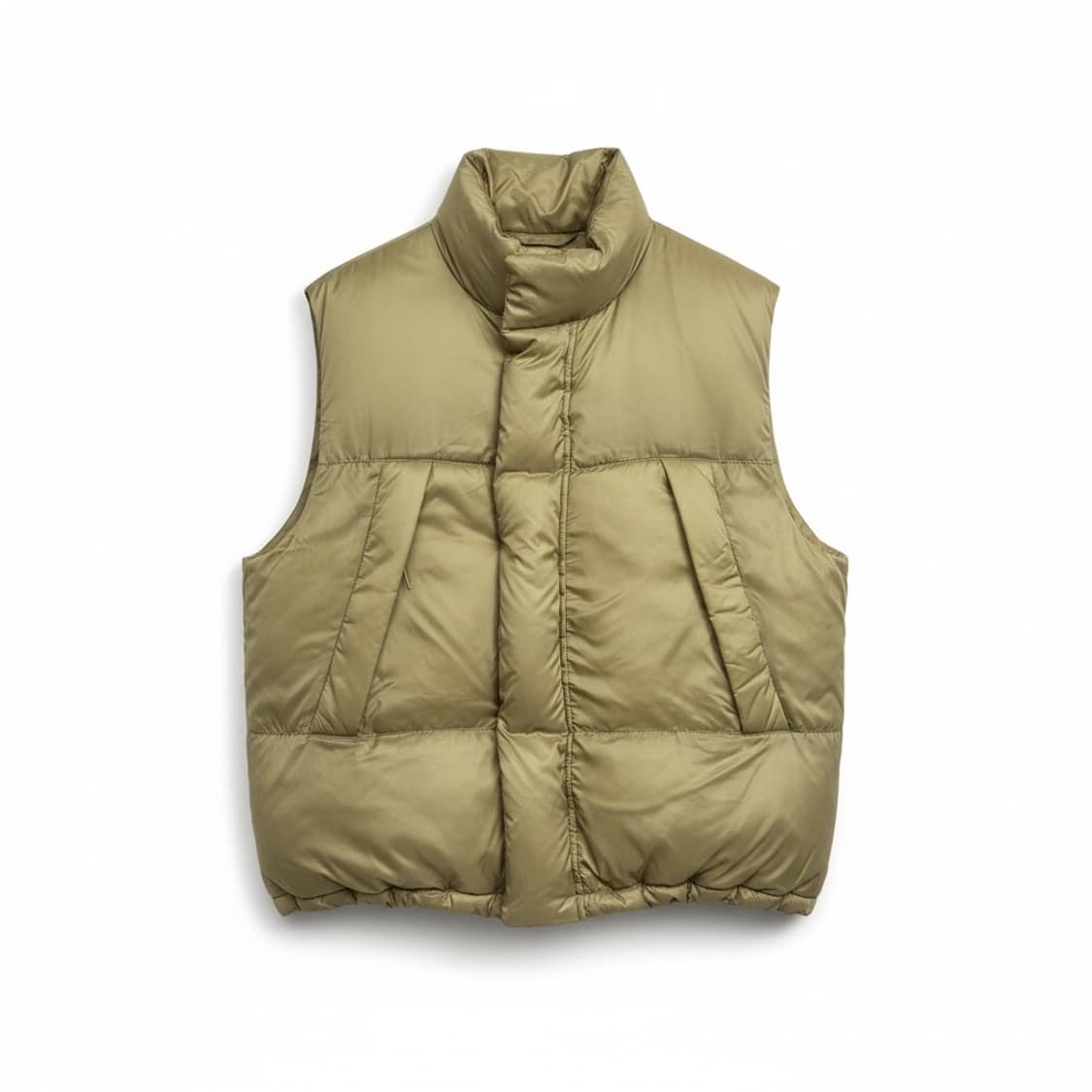 토마스모어 필버그 다운베스트 베이지 S 상품이미지1