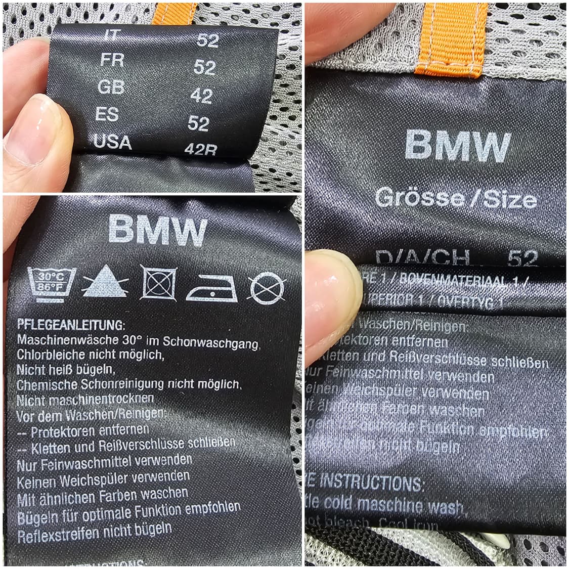 [정품/52] BMW 모토라드 AirFlow 에어플로우 메쉬 라이딩 자켓 상품이미지10