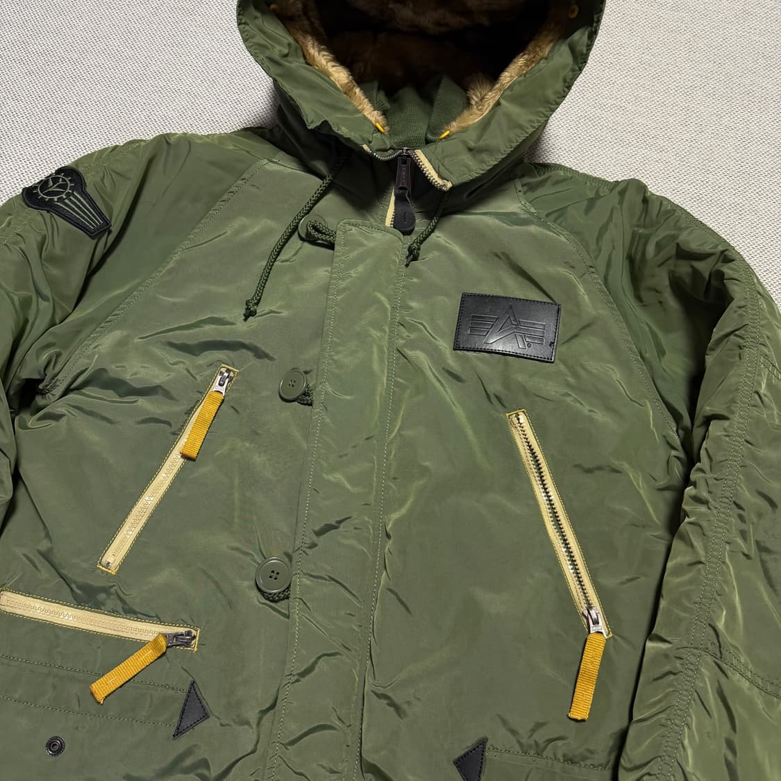 알파인더스트리 N-3B 야상 파카 상품이미지3