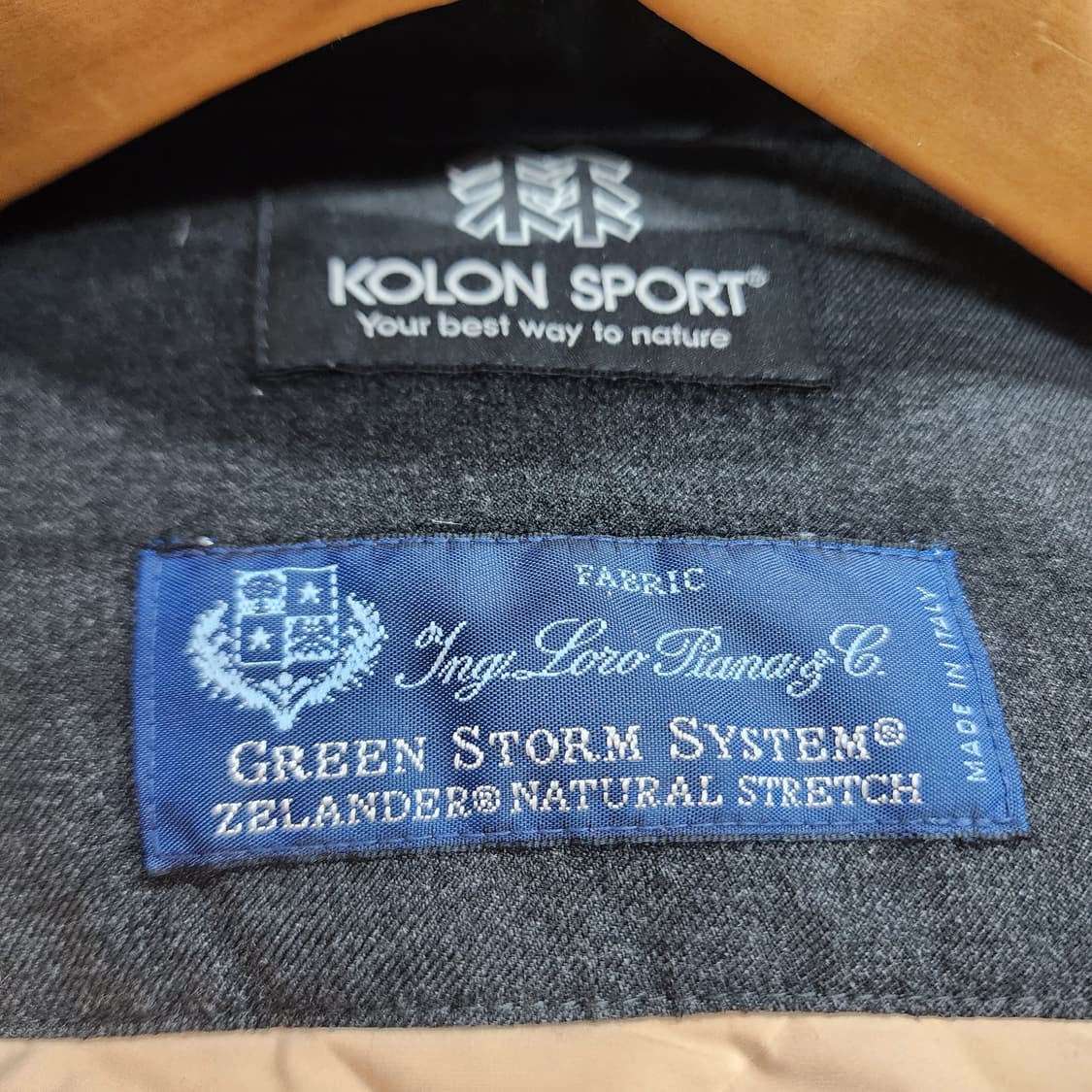 코오롱 로로피아나 안타티카 롱패딩 95 여성 상품이미지7