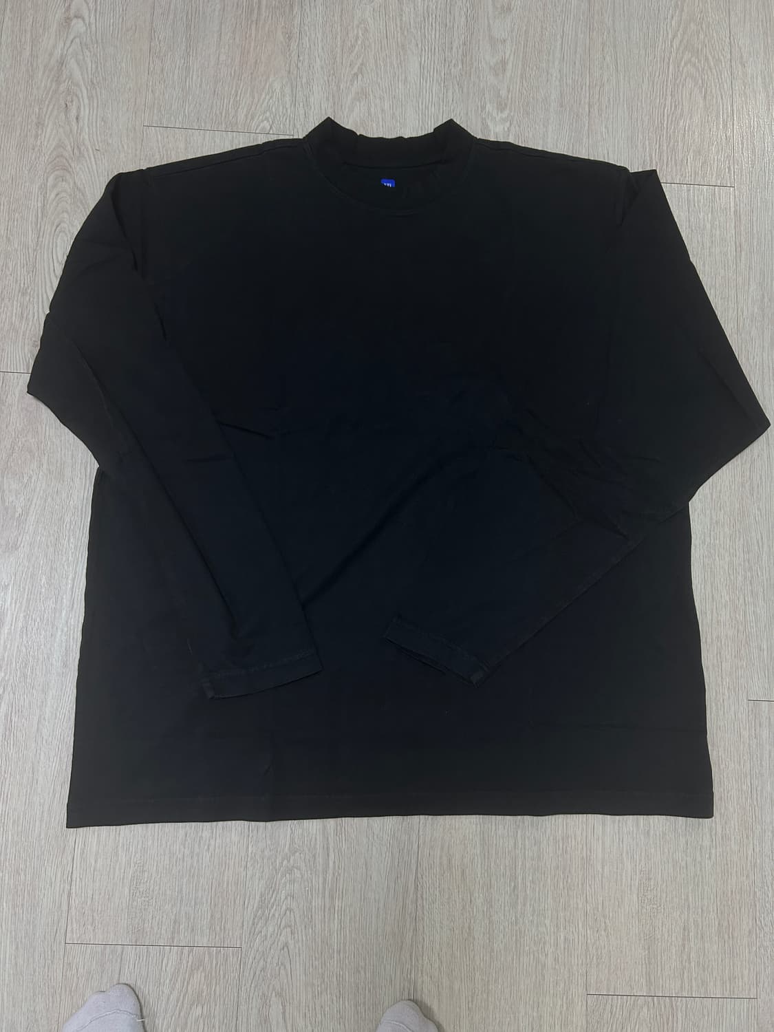 [XL] YZY GAP 롱슬리브 검정 상품이미지1