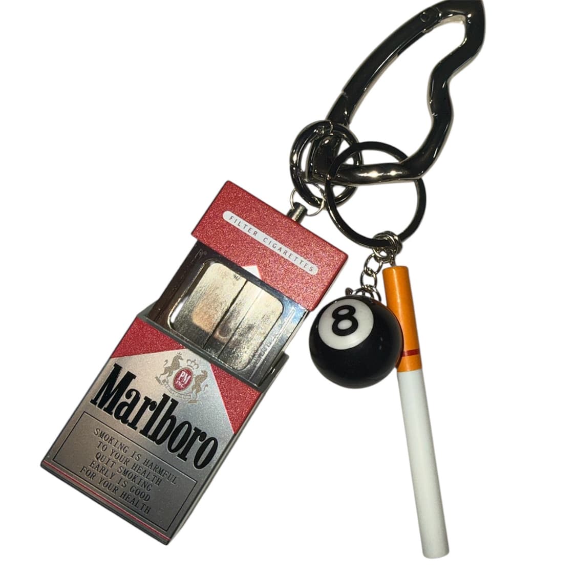 🚬💨말보로 담배꽁초 보관 키링  상품이미지4