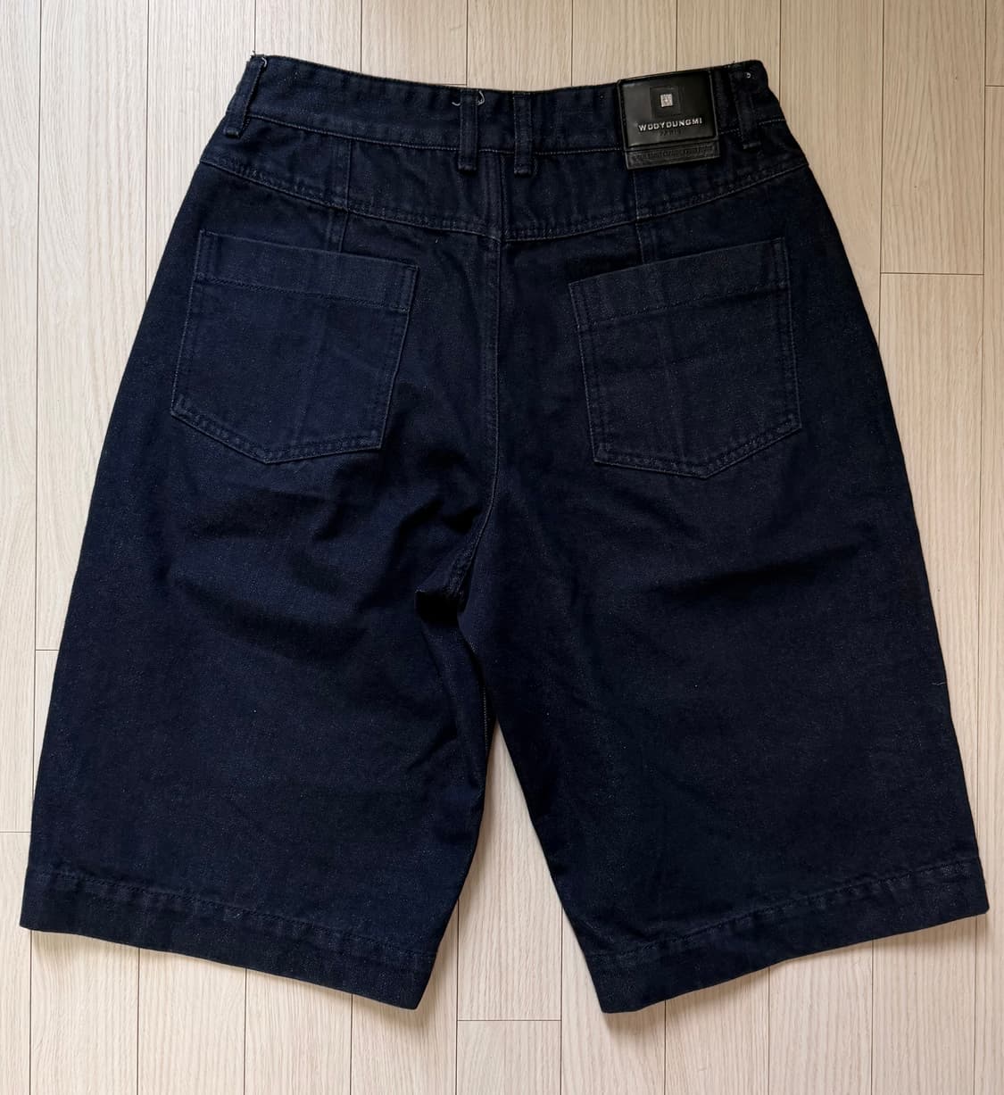 (48)30-31우영미 데님 버뮤다팬츠 상품이미지2