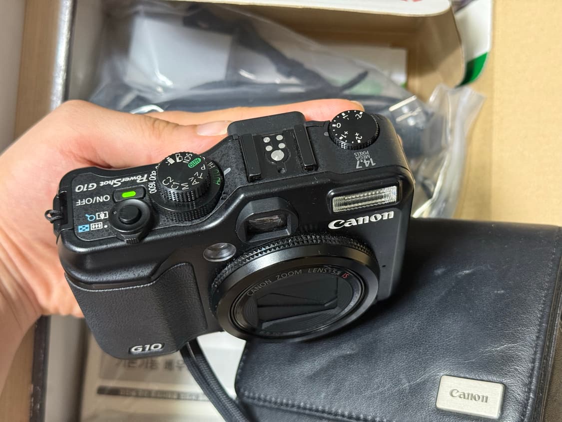 캐논 PowerShot G10  풀박스 (모든 기능 작동 / 상태 좋음) 상품이미지2