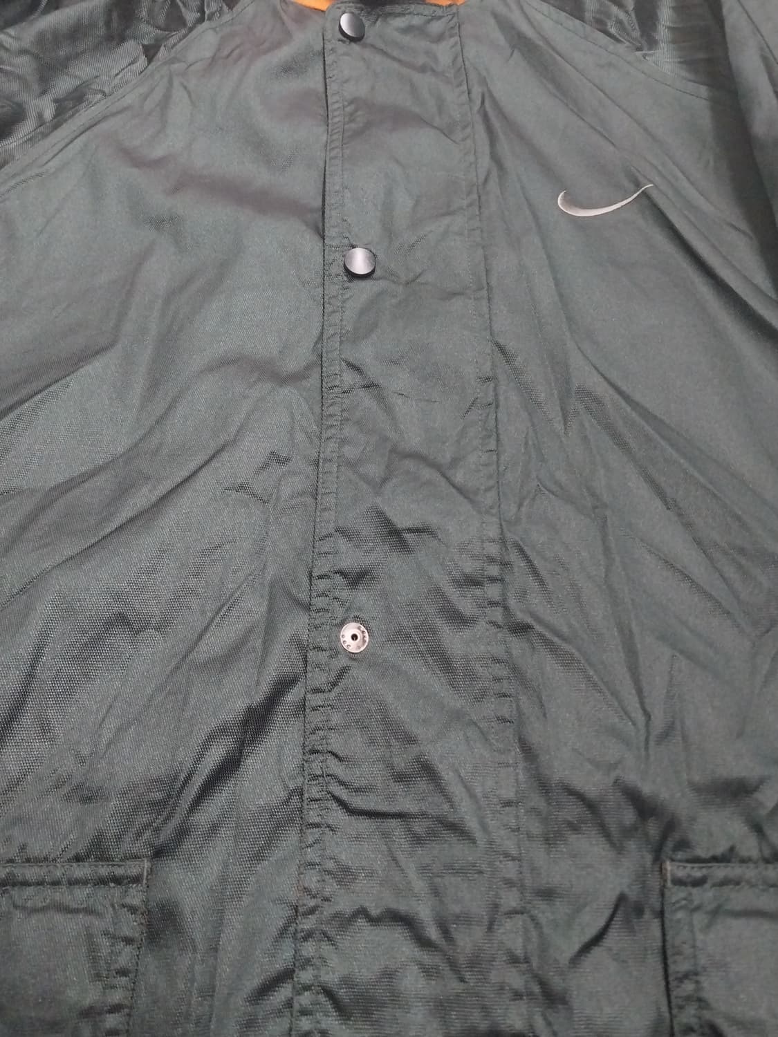 90s 올드스쿨 나이키 스우시 파카 (안쪽후리스) L 상품이미지5