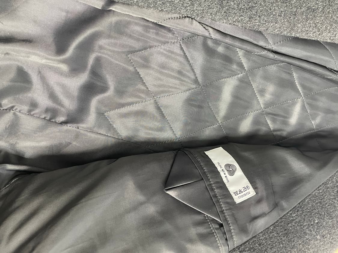 Klean royal cashmere double coat 차콜 S 상품이미지6