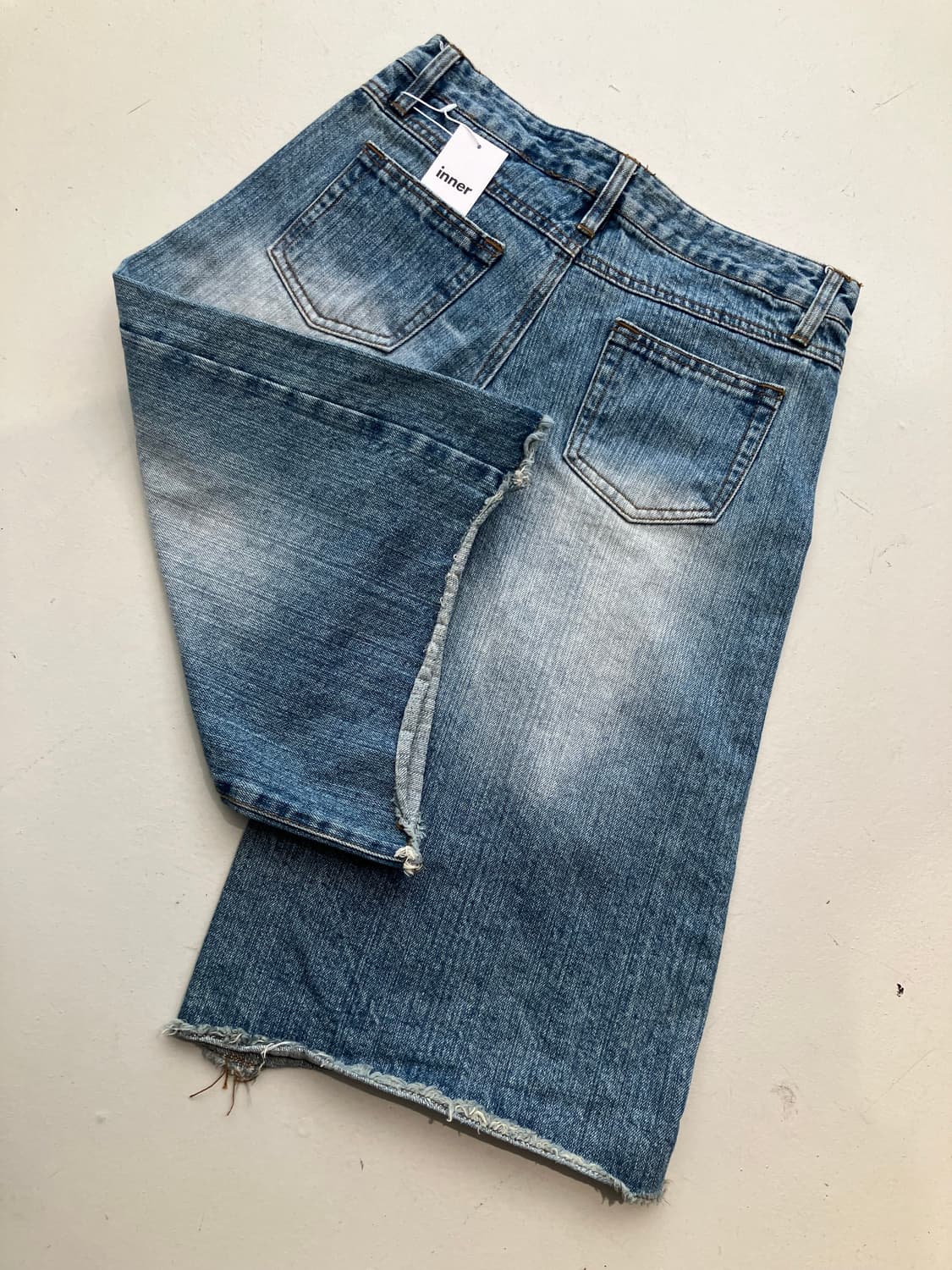 S.P.R 컷오프 데님 쇼츠 28 상품이미지7