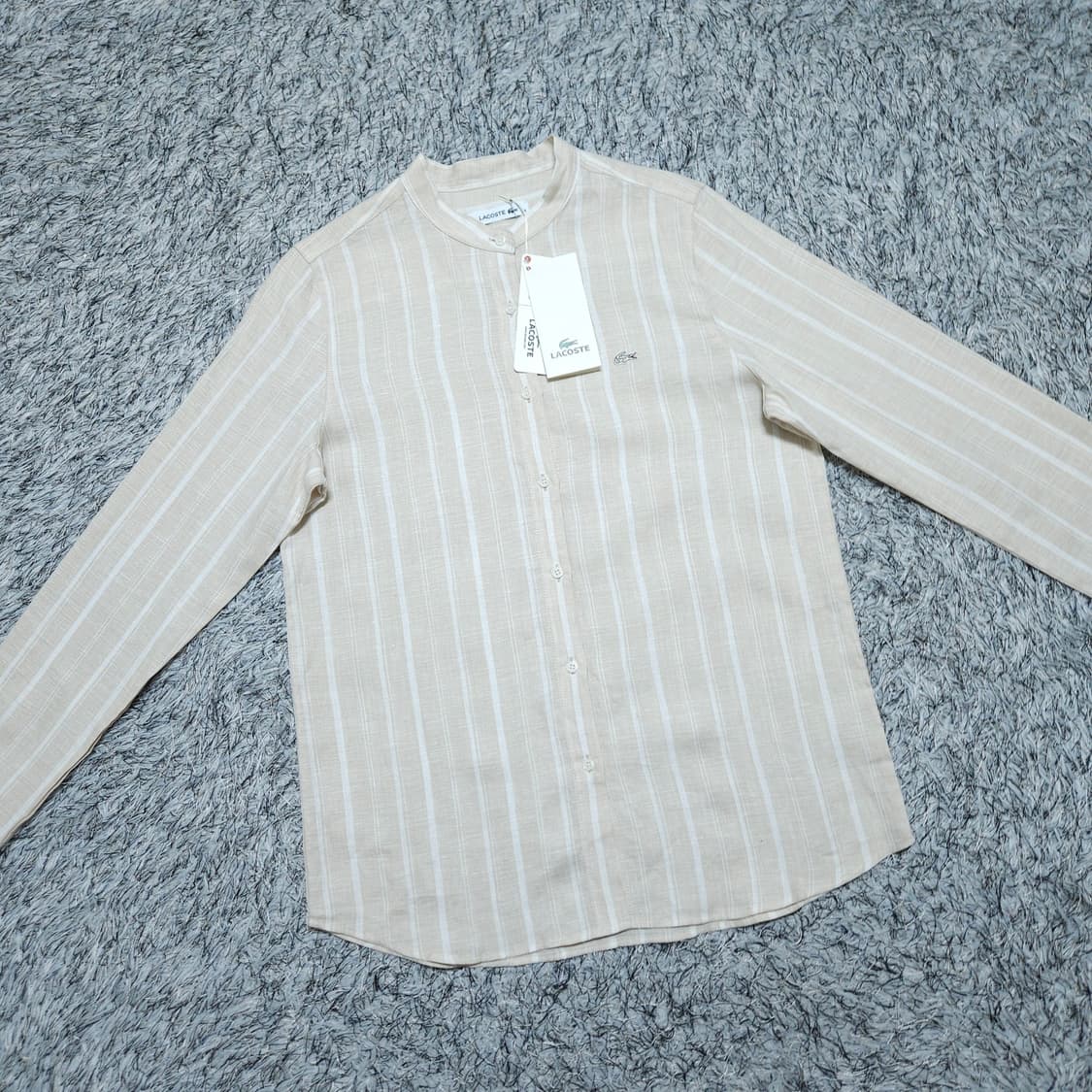 라코스테) 95(36) 여자 린넨셔츠남방 / 왕눈이샵 상품이미지2