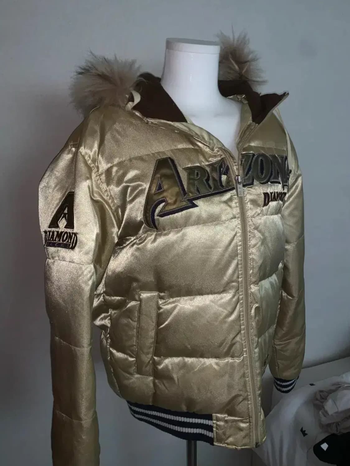 빈티지 갸루 퍼 점퍼 상품이미지2