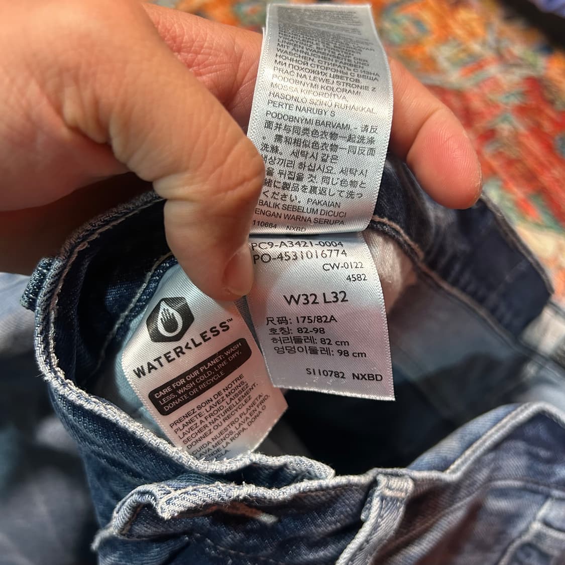 [32] 리바이스 루즈핏 실버탭 데님팬츠 상품이미지5