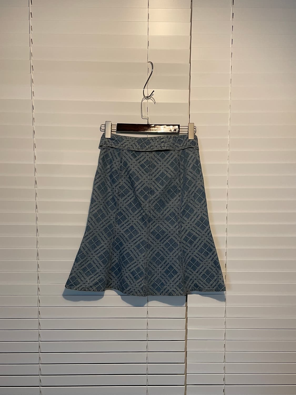 버버리 블루라벨 데님 스커트 상품이미지5