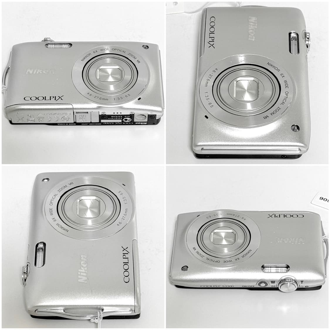 니콘 쿨픽스 S3300 실버 빈티지디카 상품이미지5