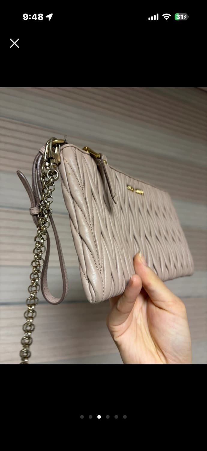 미우미우 마틀라쎄 정품 클러치 상품이미지4