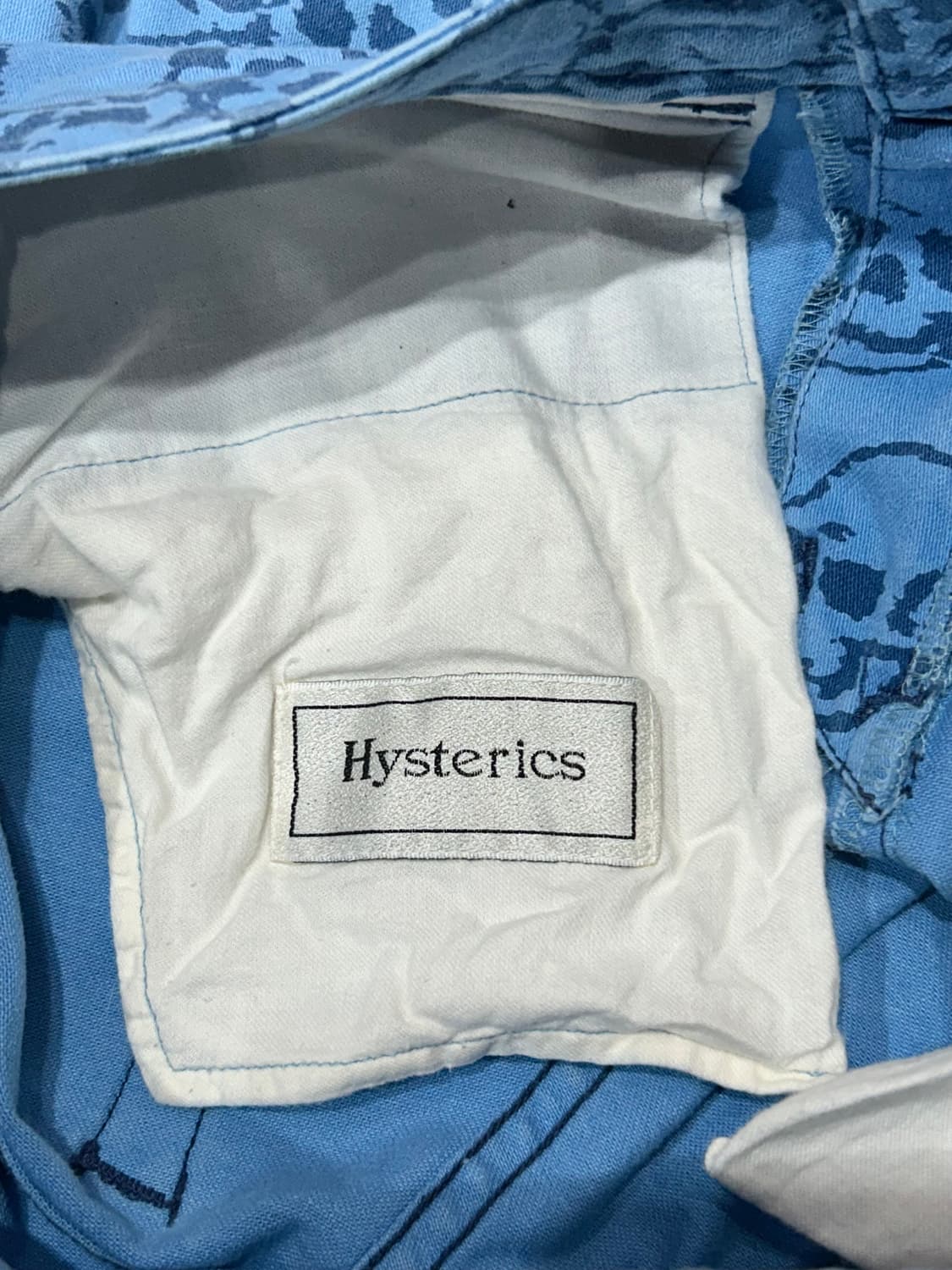 hysterics pants 히스테릭스 스컬 패턴 팬츠 상품이미지3