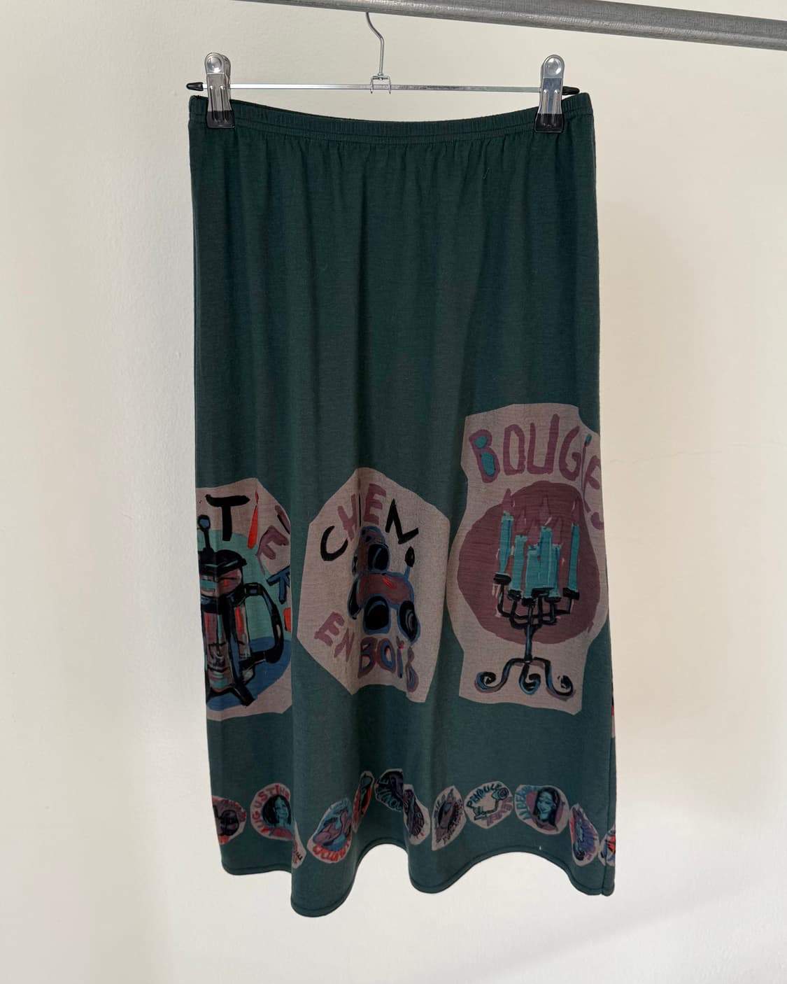 Tokuko 미디 레이어드 스커트 상품이미지2