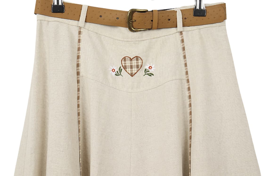 JONQUET 자수스커트(M)  유럽빈티지스커트 상품이미지4