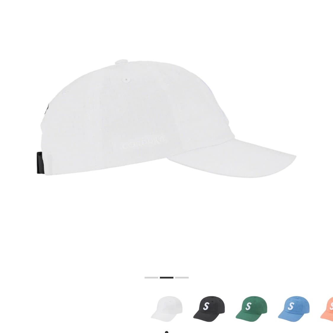 슈프림 6패널 볼캡 코듀라 립스탑 usa 상품이미지9