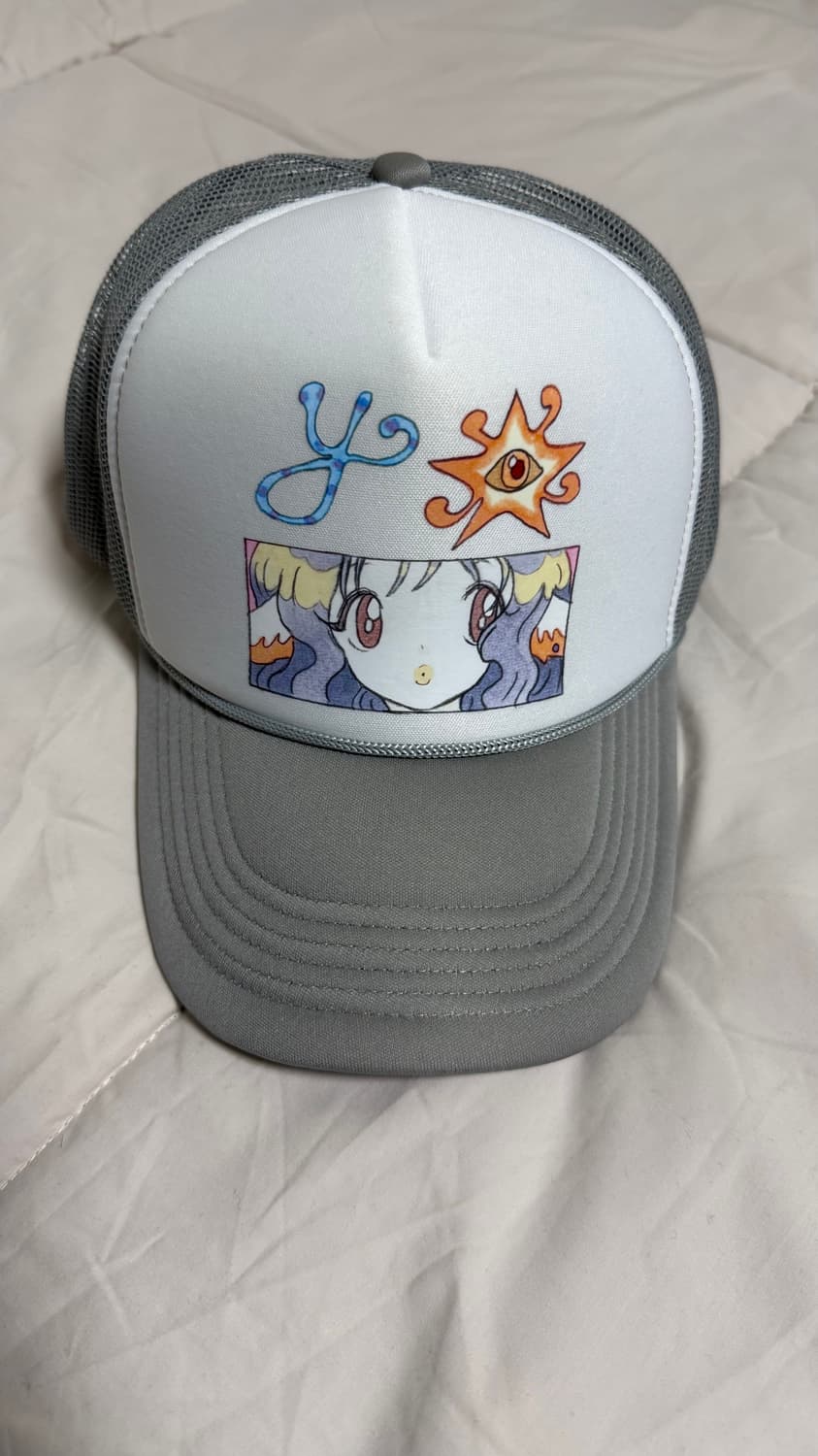 유민하 볼캡 TAN Y EYE TRUCKER HAT (KHAKI) 상품이미지3