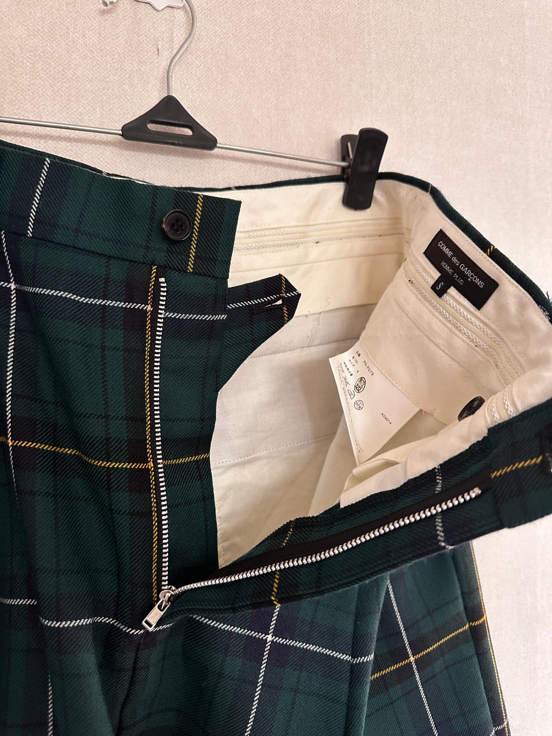 Comme des Garçons Plaid Dropcrotch  상품이미지4