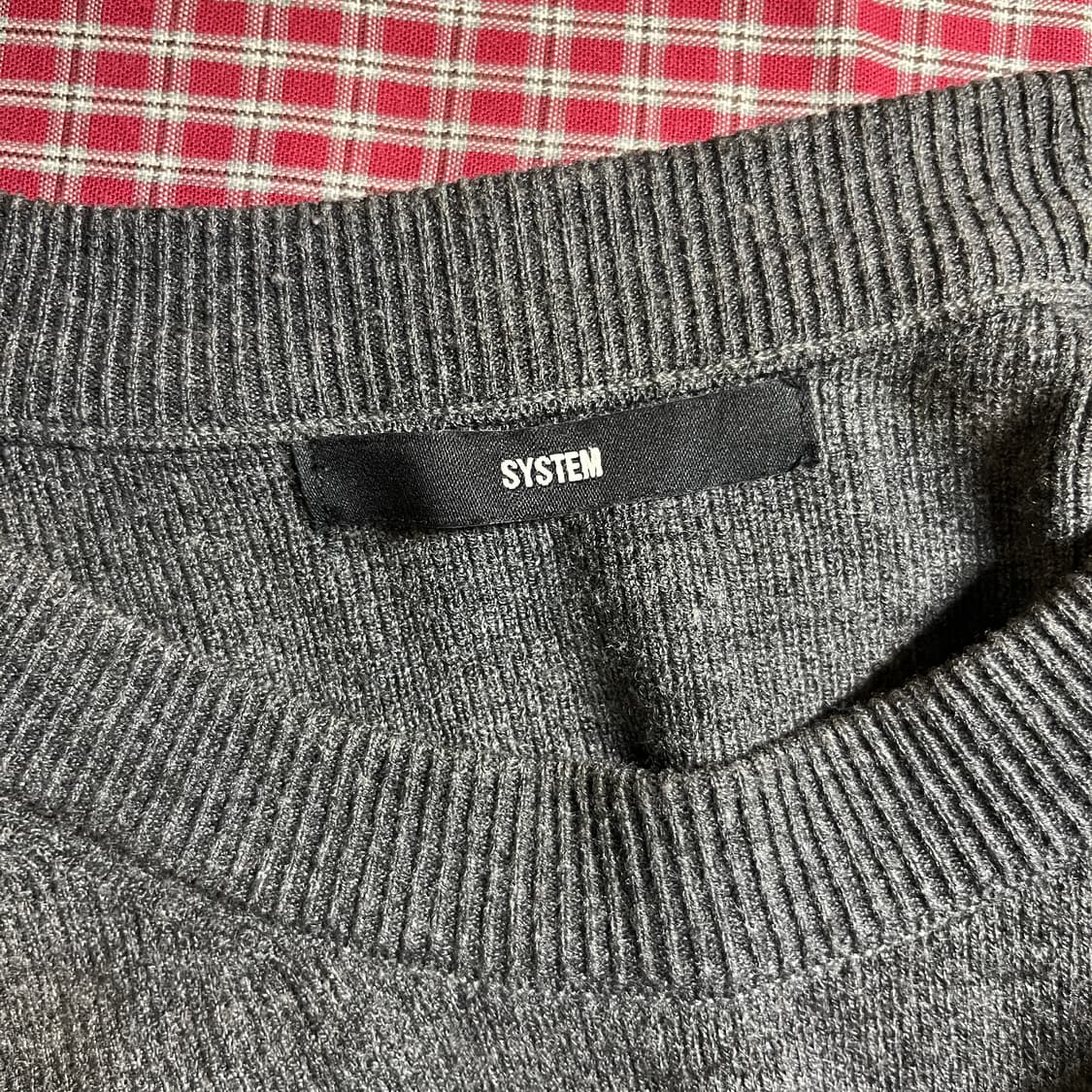 시스템 니트 상품이미지5
