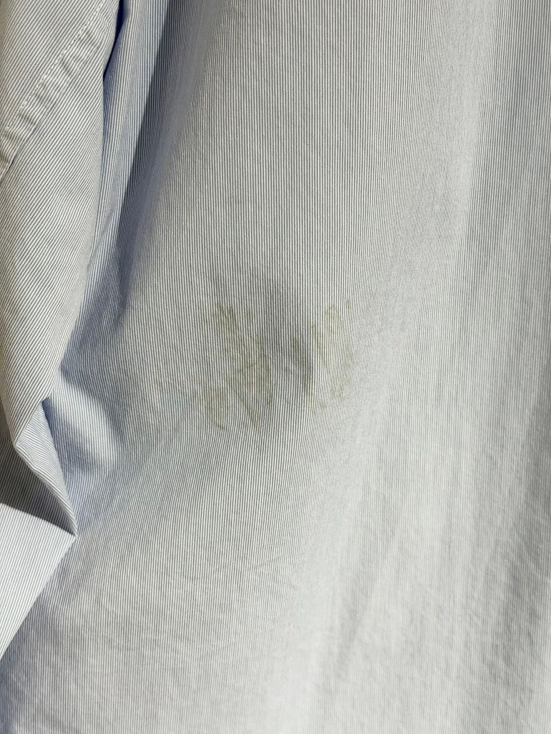 로에베 블루 화이트 언발란스 오버핏 셔츠 상품이미지10