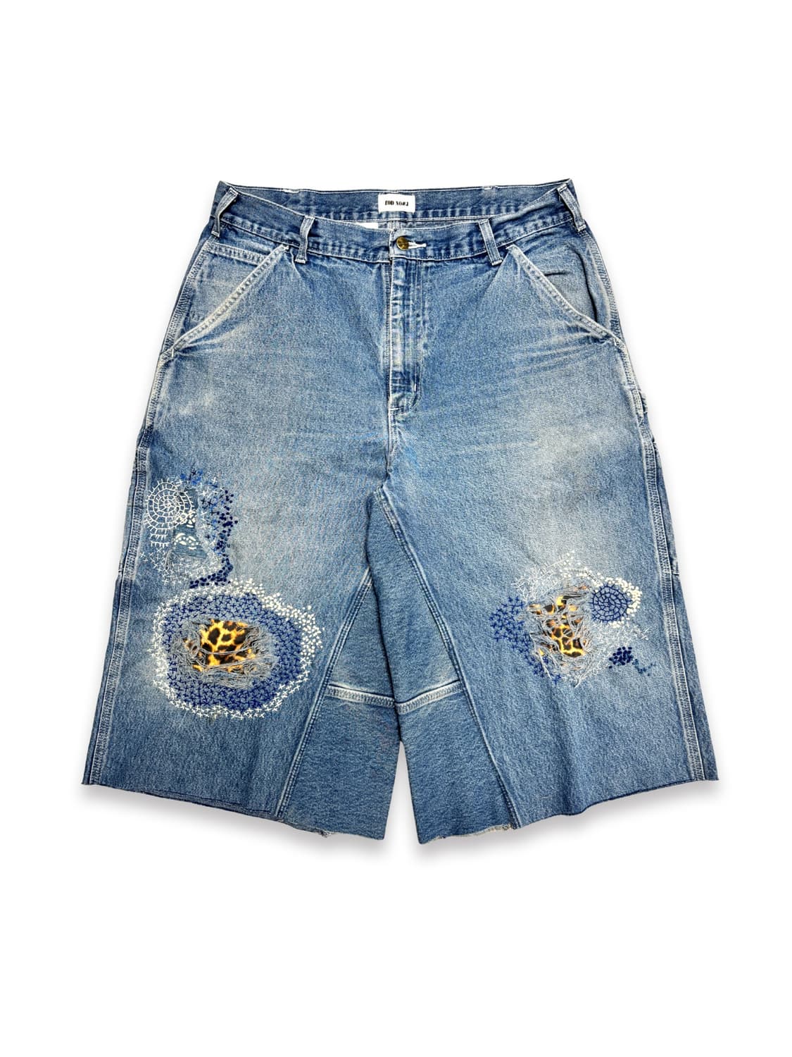 Carhartt Boro Sashiko Distressed Shorts 상품이미지1