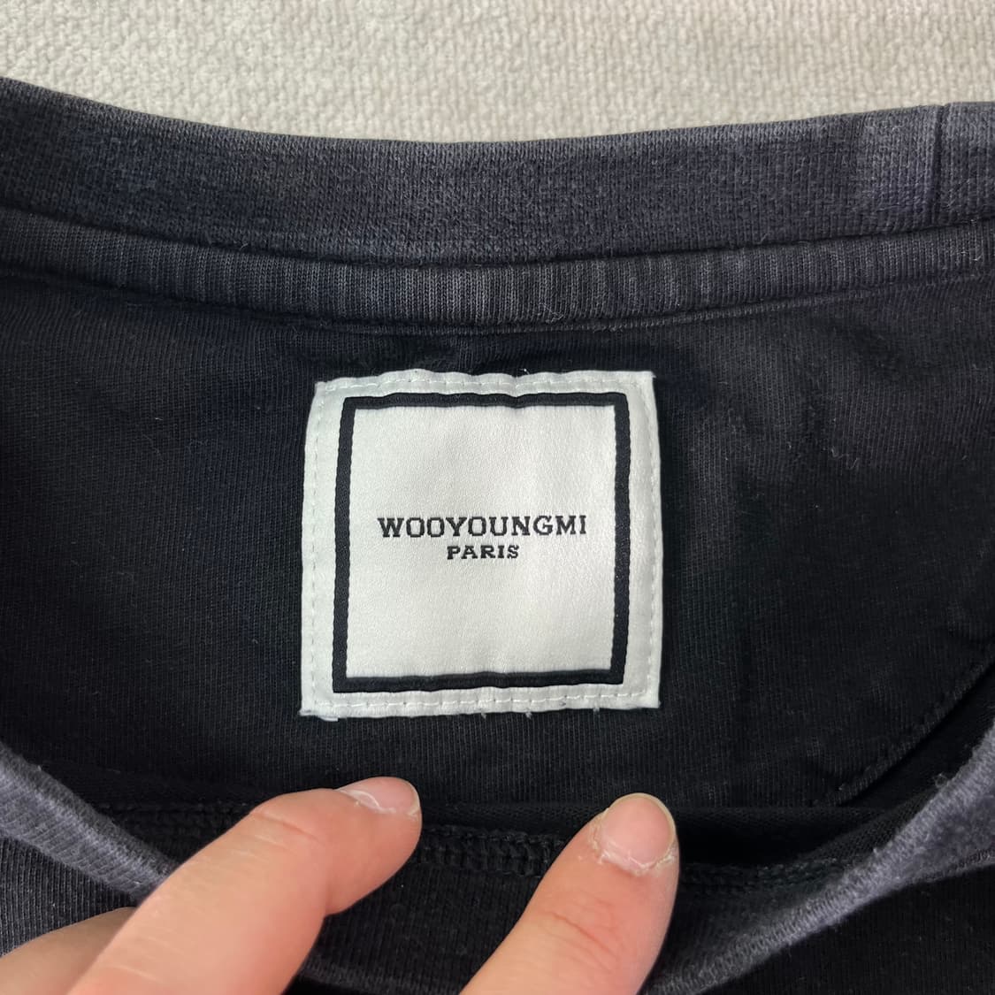 100 우영미 백로고 반팔 티셔츠 상품이미지4