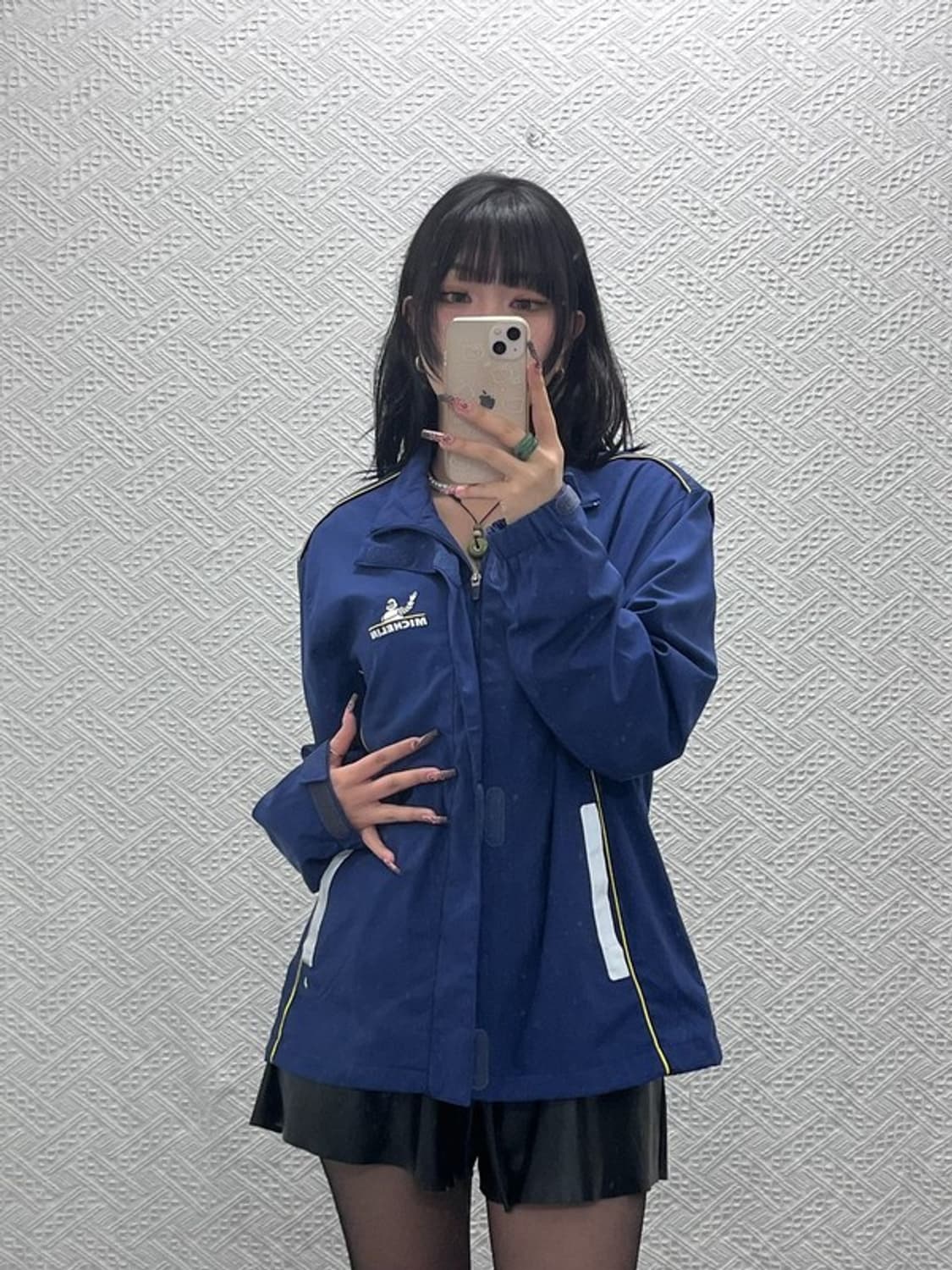 미쉐린 올드스쿨 레트로 빈티지 바람막이 워크 자켓 XL C11584 상품이미지1