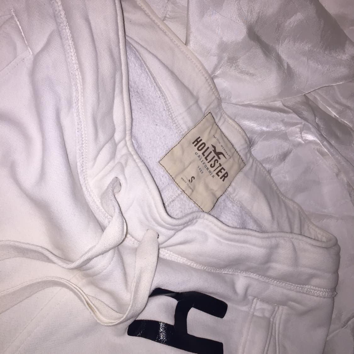 Hollister 홀리스터 화이트 트랙팬츠 상품이미지3