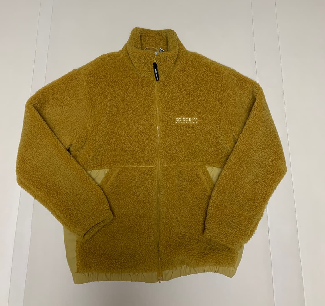 아디다스 어드벤처 쉐르파 자켓 골드 브라운  상품이미지1