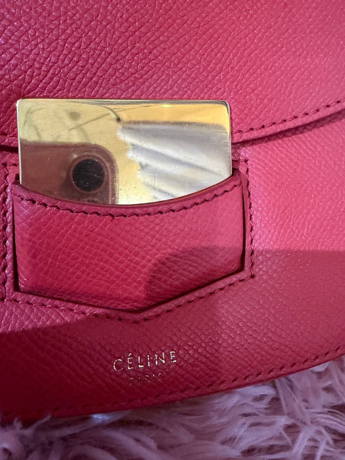 셀린느 크로스백 오렌지 브라운 상품이미지2