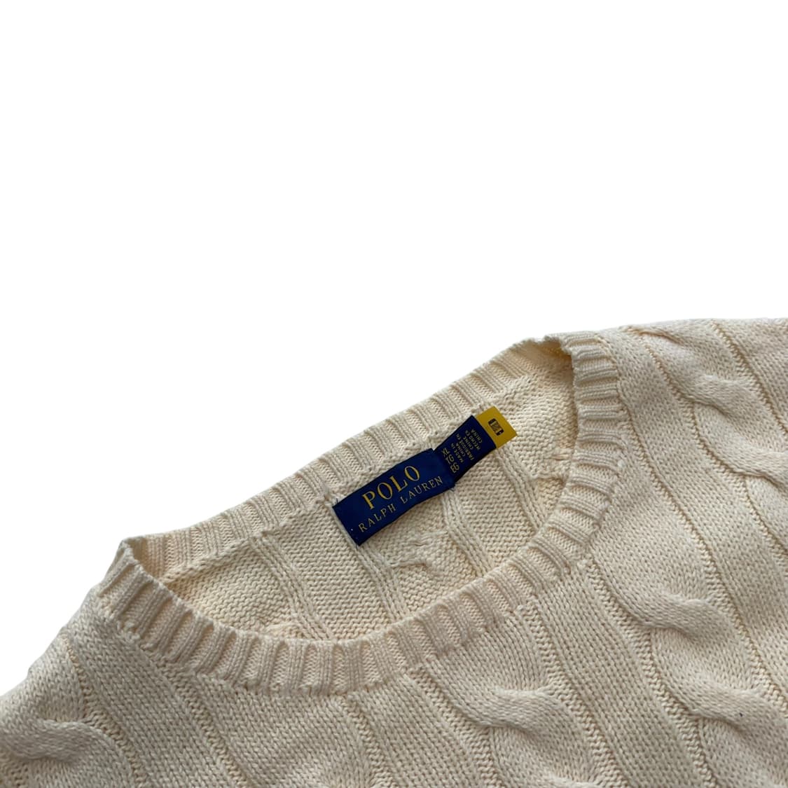 [105~] 폴로 랄프로렌 케이블 스웨터 니트 QR 상품이미지3