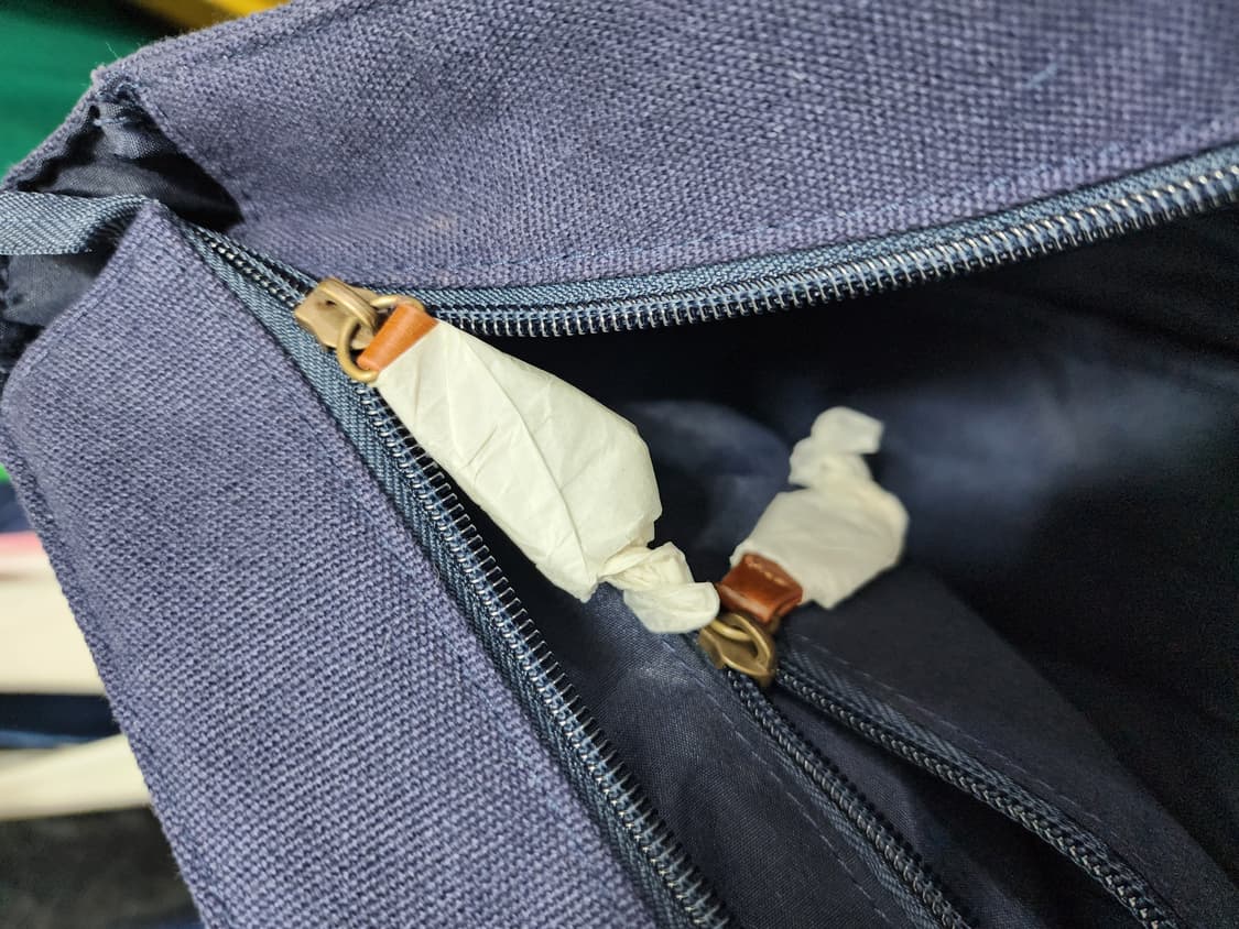 폴로랄프로렌 네이비 캔버스 크로스 메신저백  상품이미지5