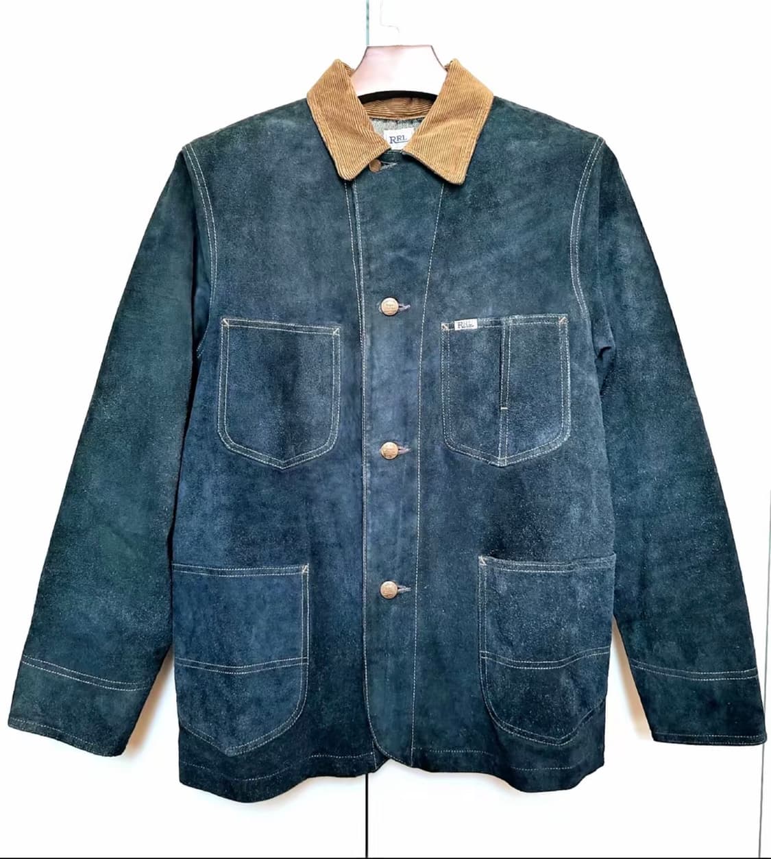 rrl 스웨이드 초어자켓 m 상품이미지2