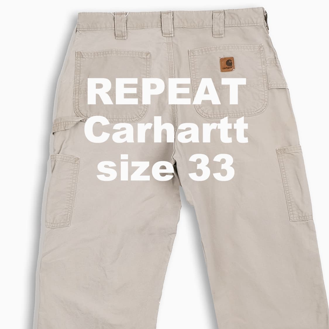 빈티지 칼하트 카펜터 워크 팬츠 33 인치 CH1513401 상품이미지1