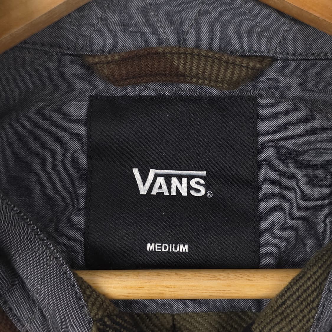 반스 코튼 체크셔츠 (M) 상품이미지4