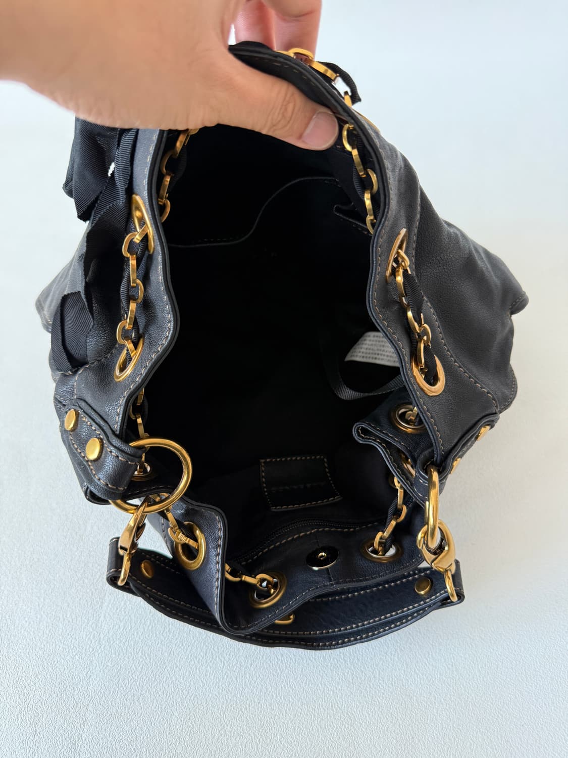 라비엔코(RABEANCO) 레더 숄더백 상품이미지9