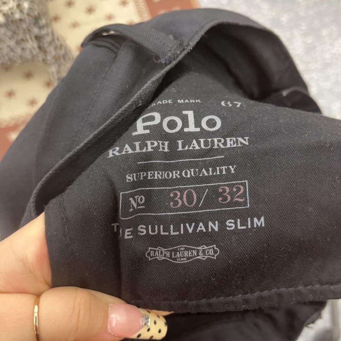 폴로 랄프로렌 캐주얼 모던시크 흑청 데님팬츠 29인치 C09681 상품이미지7