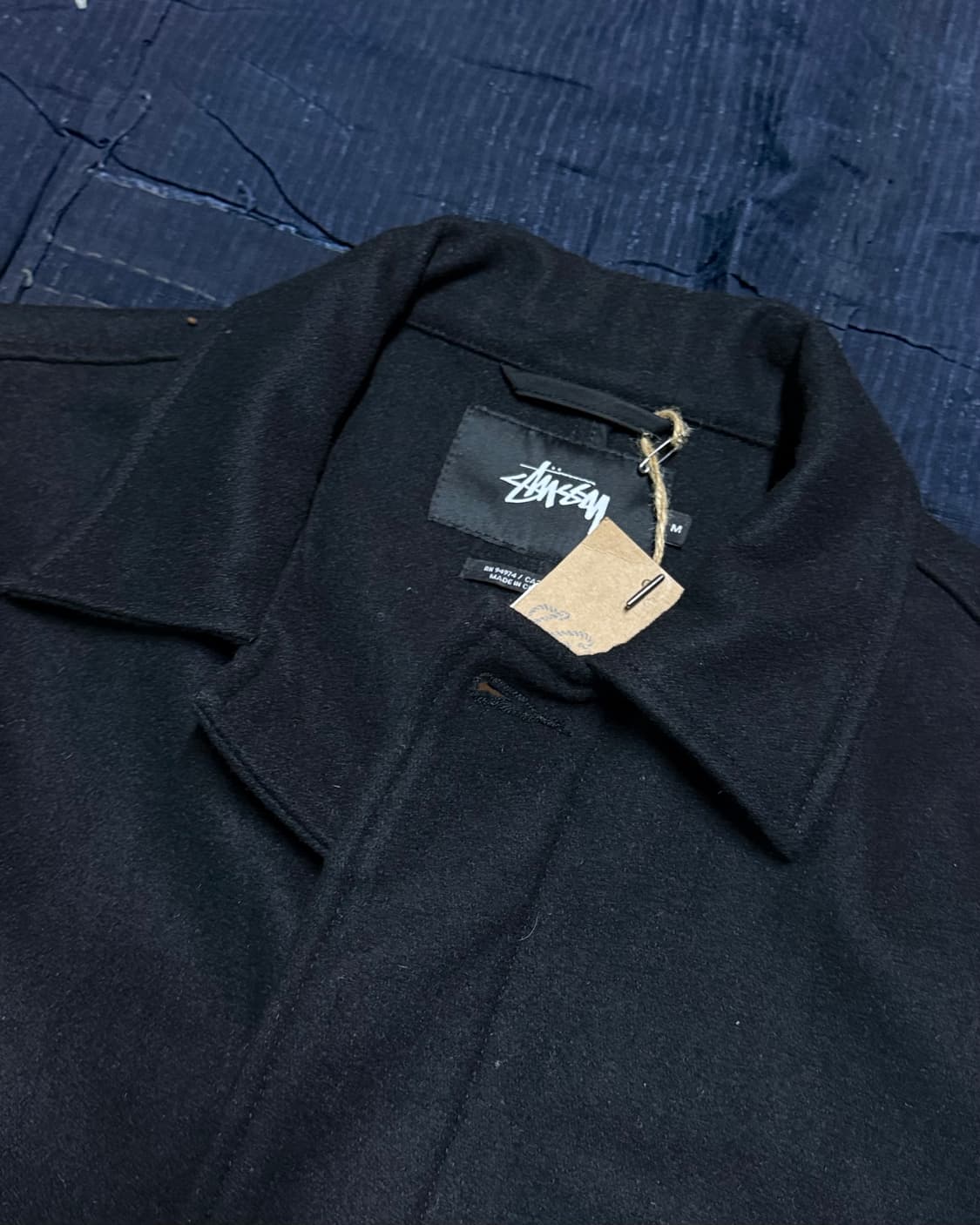 스투시 울 블랜드 싱글코트 M 상품이미지2