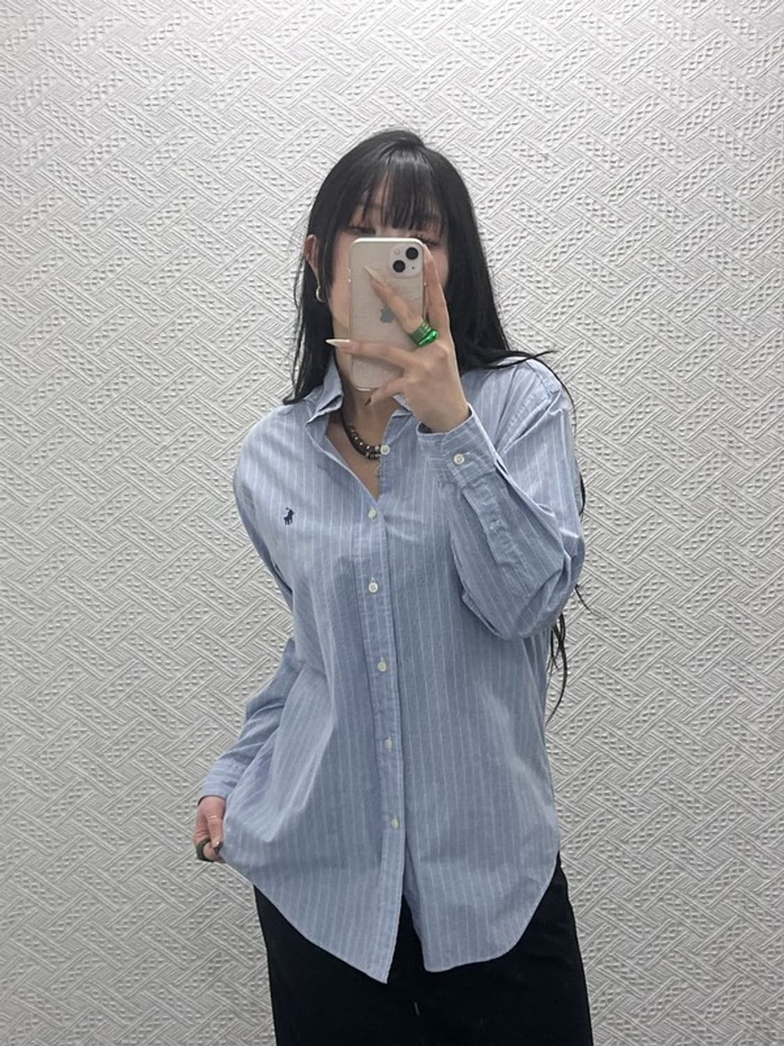 폴로 랄프로렌 YARMOUTH 모던 시크 체크 셔츠 105 C08407 상품이미지1